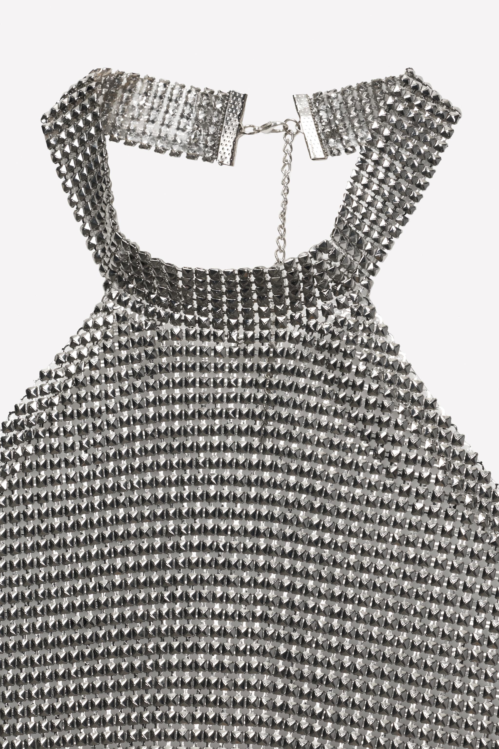 MESH HALTER TOP LUDOVIC DE SAINT SERNIN x ZARA